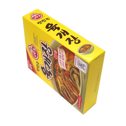 Korean Spicy Soup Yukgaejang 육개장, Dried Instant Block Soup (3 Pack, Yukgaejang)