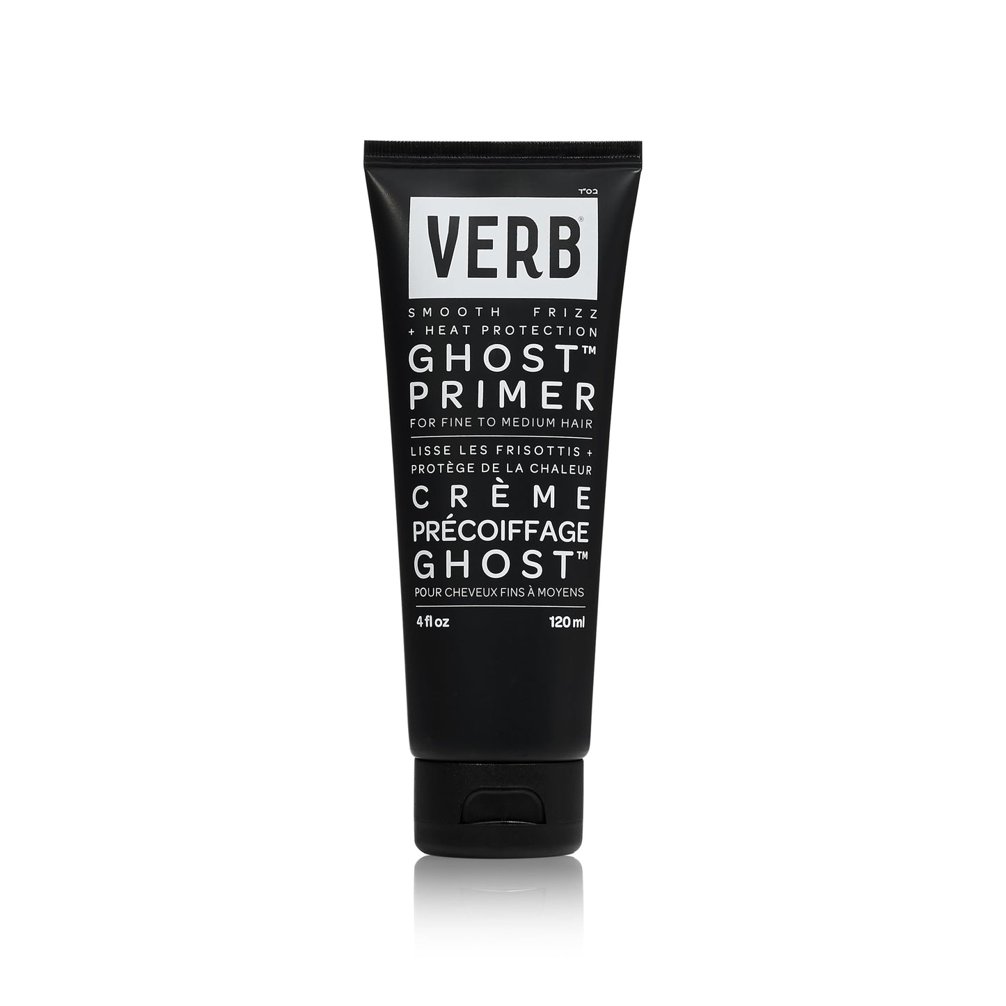 VERB Ghost Primer Heat Protectant - Infused with Morgina Oil - Frizz Control Heat Styling Cream - Vegan, No Parabens or Harmful Sulfates