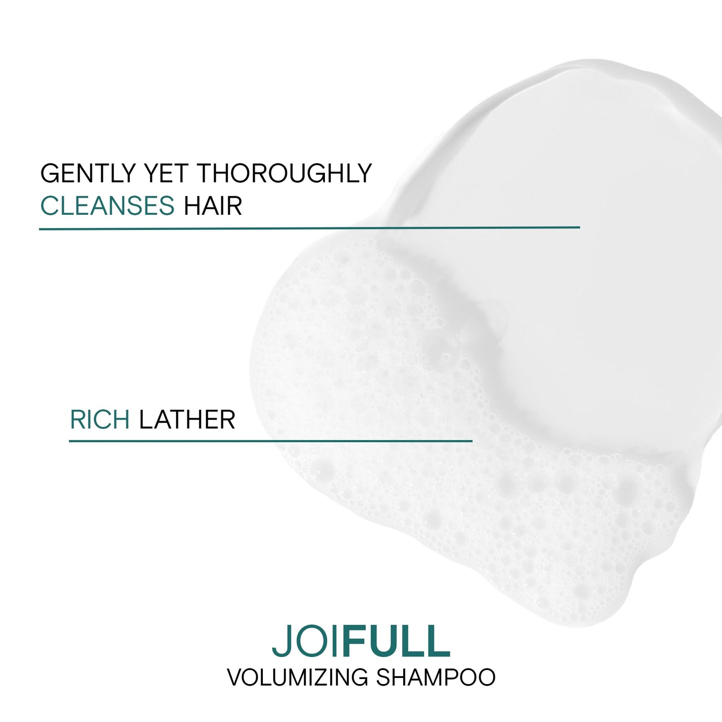 Joico JoiFULL Volumizing Shampoo | For Fine, Thin Hair | Add Instant Body | Long-Lasting Fullness | For Thicker Bouncier Hair | Boost Shine | With Lotus Flower & Bamboo Extract