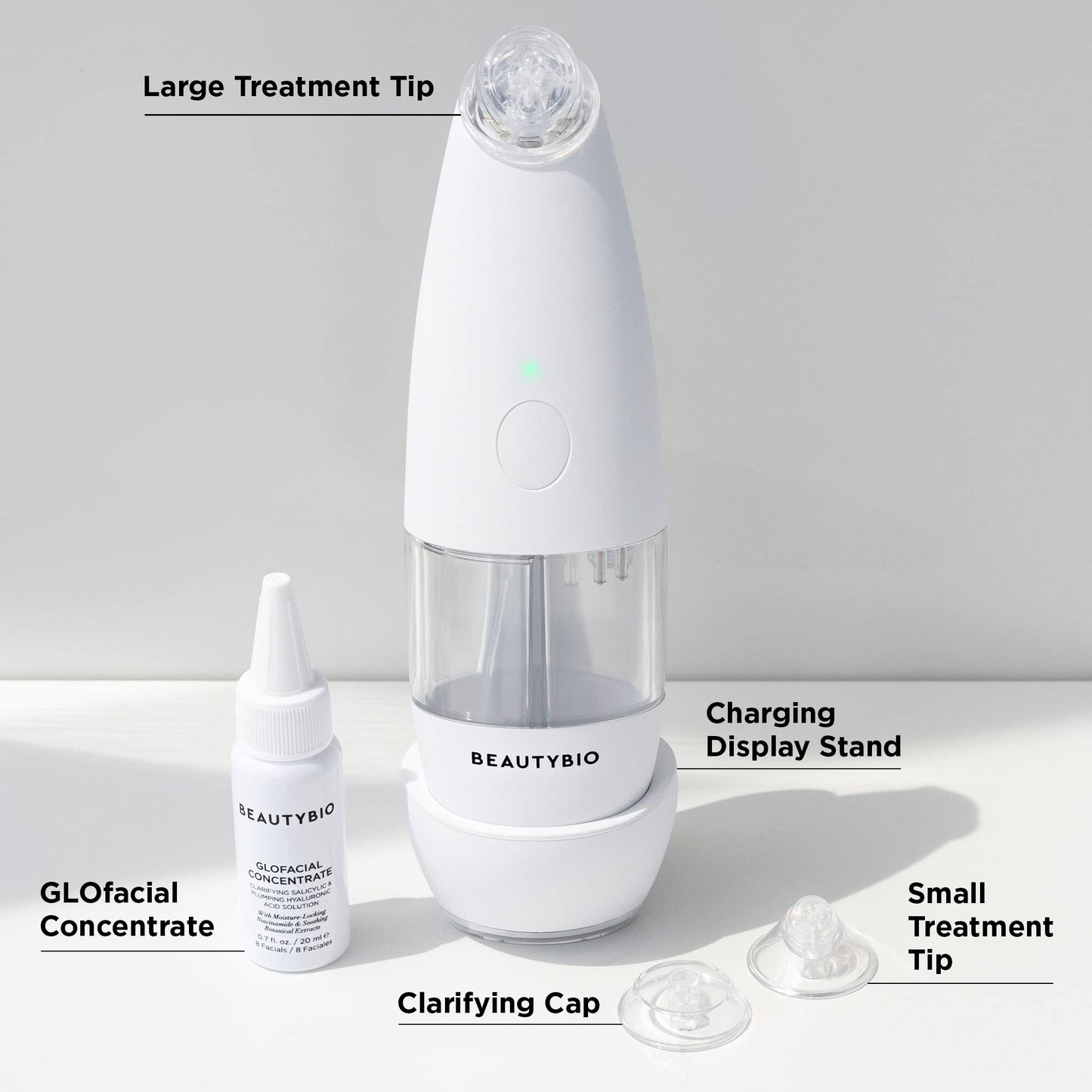 BeautyBio GLOfacial Pore-Cleansing At-Home Hydration Facial Tool