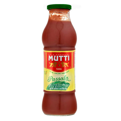 Mutti, Passata Basil, 25 Ounce