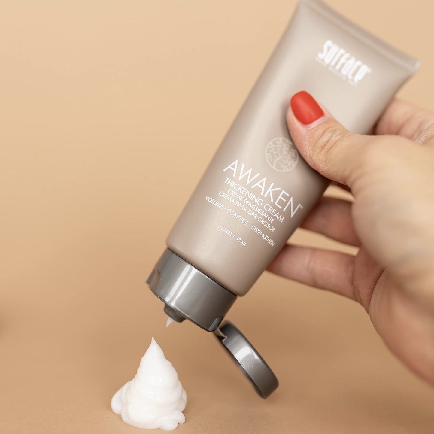 SURFACE Hair Awaken Thickening Cream: Volume, Style, Hold & Strengthen, 3oz
