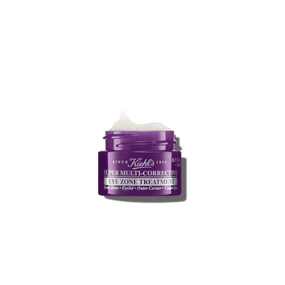 Kiehl's Super Multi-Corrective Eye Cream, Anti-Aging Cream that Lifts Brow Bone Area, Smooths and Firms Eye Lids, Bilberry Seed Extract and Collagen Peptide for Tighter and Smoother Looking Skin