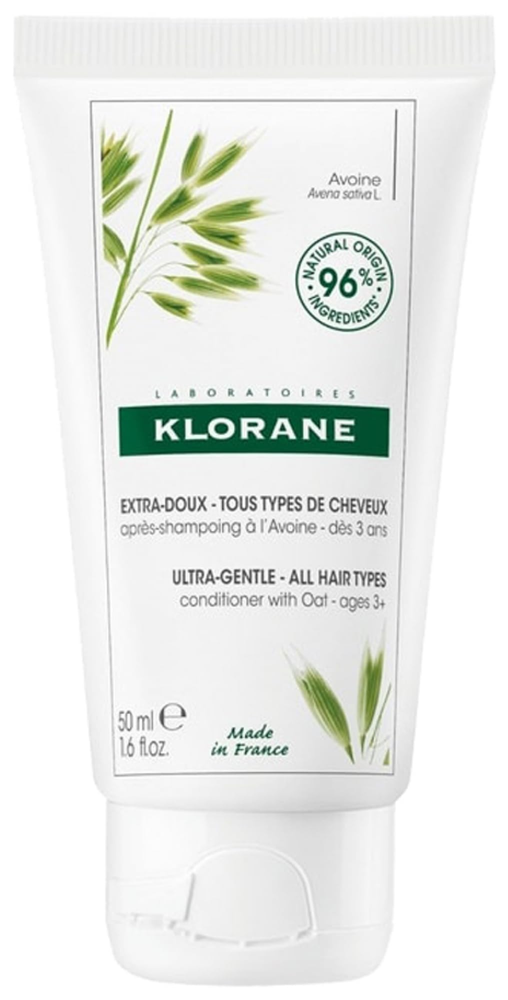 Klorane Oat Milk Travel-Sized Conditioner
