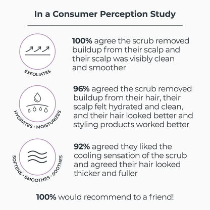 NassifMD Purifying Scalp Detox Exfoliant Hair & Scalp Cleansing Scrub