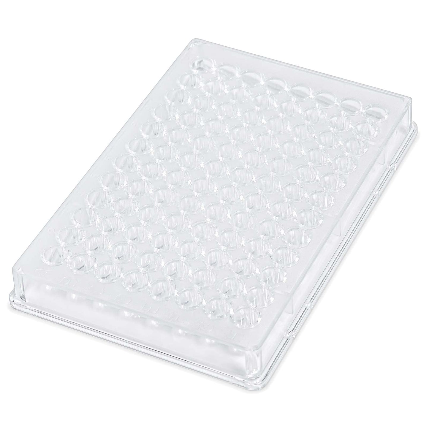 Globe Scientific 120030 Polystyrene Microtest Plate, 96-Well, U-Bottom (Pack of 50)