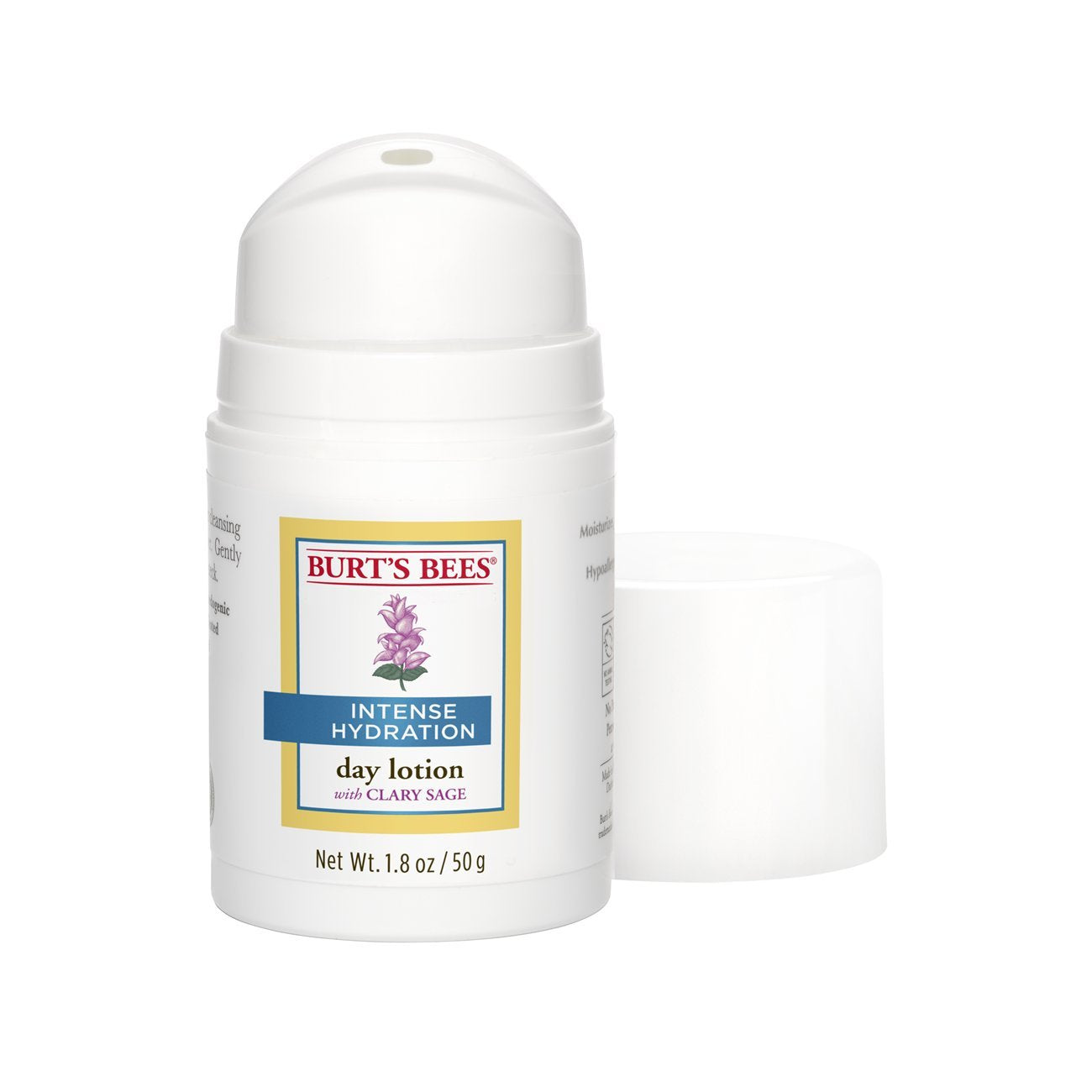 Burt's Bees Intense Hydration Day Lotion, Moisturizing Face Lotion, 1.8 Ounces