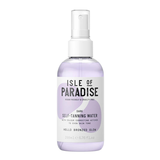 Isle of Paradise Self Tanning Water - Color Correcting Self Tan Spray for Bronze Glow, Vegan and Cruelty Free