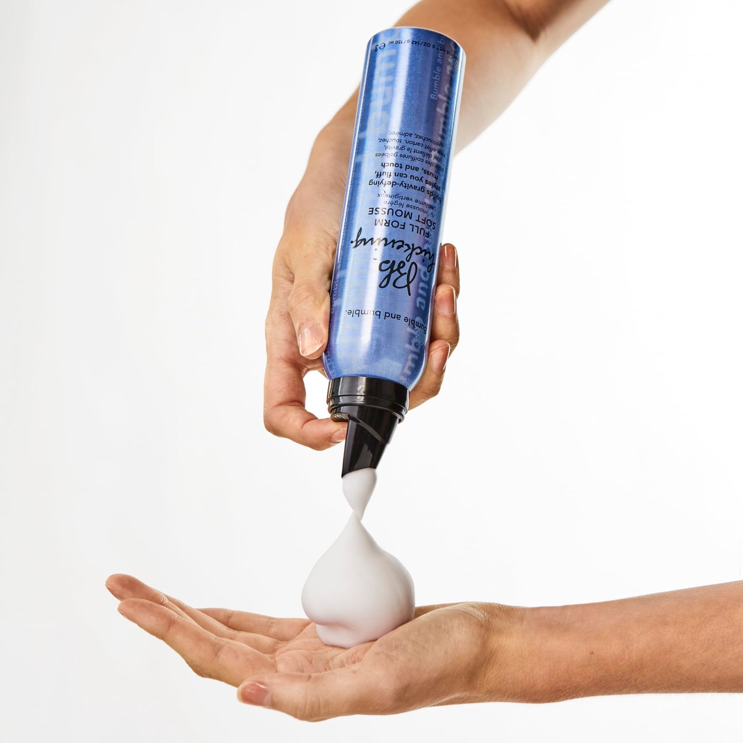Bumble and bumble. Thickening Full Form Soft Hair Mousse | Heat Protection | Softening + Defining | Straight to Wavy, 5 Ounce