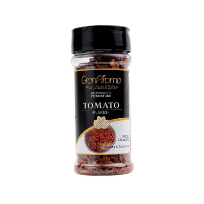 GranAroma Tomato Flakes, Dehydrated Flakes, Soups & Sauces, Versatile (2.24 Ounce)