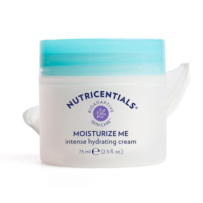 Nu Skin Moisturize Me Intense Hydrate Cream | 2.5 fl oz | Nighttime Hydrating Face Cream with Bioadaptive Botanicals, Aloe, Pistachio Oil & Vitamin E | Moisturizer for Dry Skin | Skin Care Essential