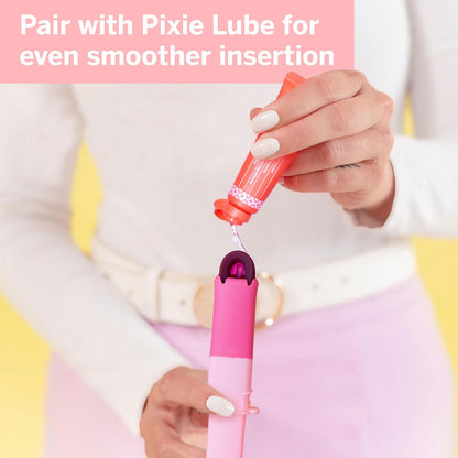 Pixie Menstrual Disc Applicator for Feminine Care - Inserts Like A Tampon - Every Woman Can Now Use Period Discs - Perfect for Long Nails - Self Sanitizer TPE Properties (Disc Applicator)