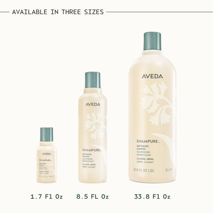 Aveda Shampure Nurturing Shampoo for Fine to Medium Hair | Gently Cleanses and Nourishes Hair | With Abyssinian Oil | Calming Aroma of Lavender & Ylang Ylang |96% Naturally Derived*