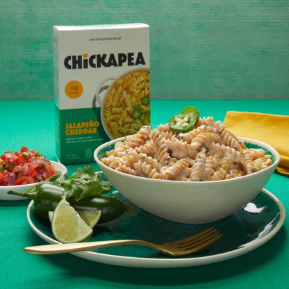 Chickapea One Pot Chickpea Pasta - White Cheddar with Jalapeno - 7 oz (Pack of 1)