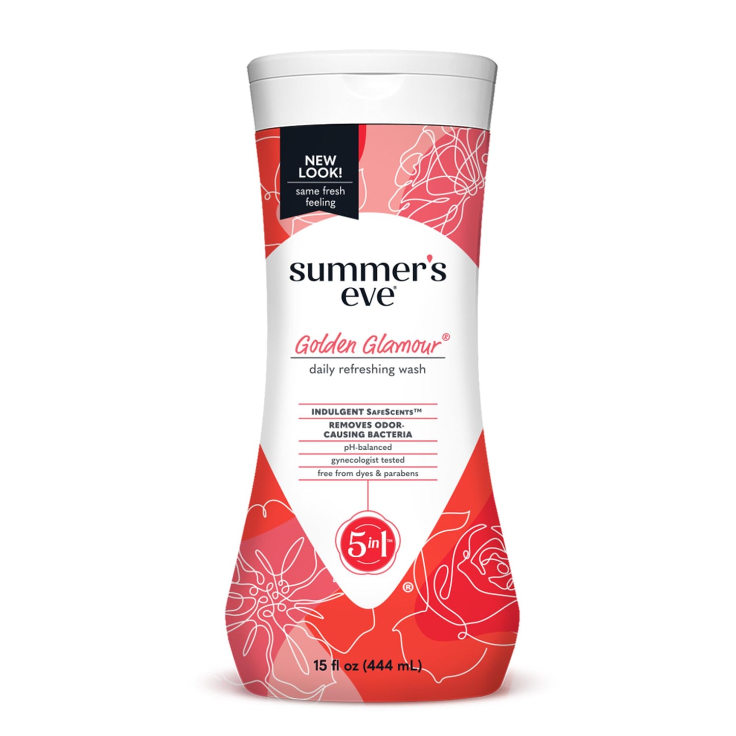 Summer's Eve Delicate Blossom & Golden Glamour Daily Feminine Body Washes, 15 fl oz Each