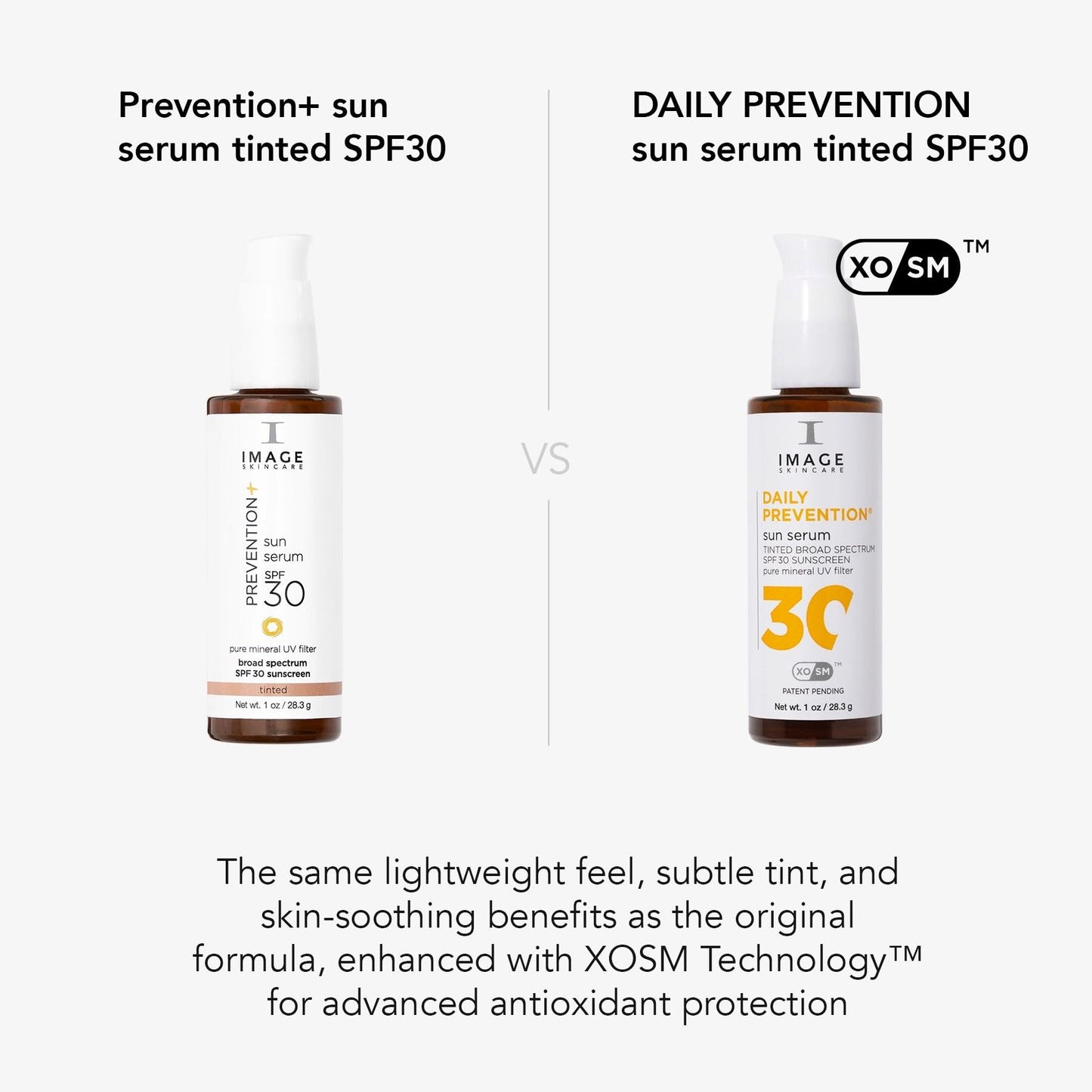 IMAGE Skincare DAILY PREVENTION Sheer Mineral Sun Serum, SPF 30, Lightweight, Tinted Broad Spectrum Sunscreen, 1 Ounce