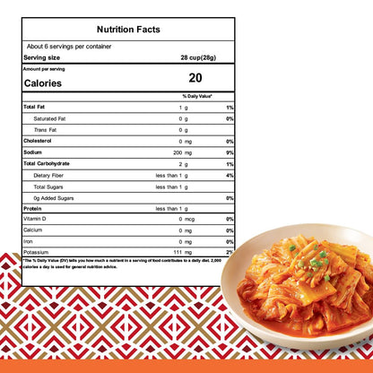 JONGGA Stir-Fried Can Kimchi (Pack of 1), Shelf Stable Canned Kimchi, Spicy Korean Authentic Fermented Pickled Cabbage, Perfect with Ramen, Noodles and Rice