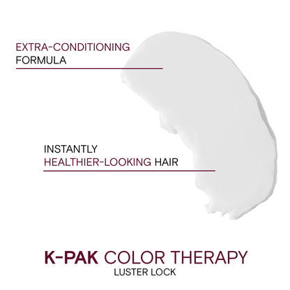 Joico K-PAK Color Therapy Luster Lock Instant Shine & Repair Treatment | For Color-Treated Hair | Boost Color Vibrancy | Repair Breakage | With Keratin & Argan Oil