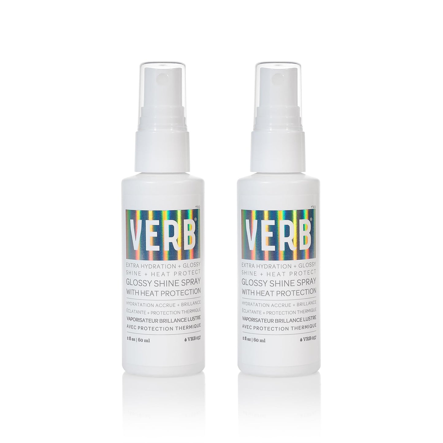 VERB Glossy Shine Spray - Moisturizing Heat Protection Hair Spray - Adds High Shine and Primes for Styling - Vegan, No Parabens or Harmful Sulfates