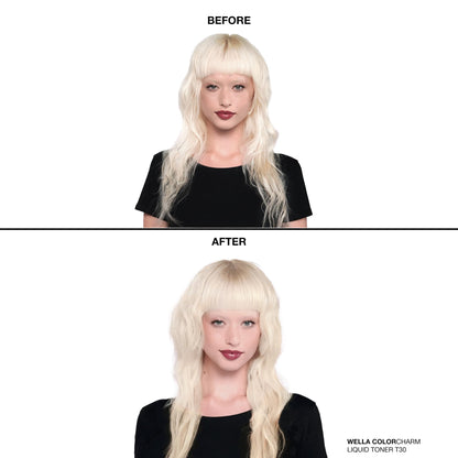 COLORCHARM Permanent Liquid Hair Toners | Neutralize Brass | Healthy-Looking Blondes Tones | Vegan & Free of Parabens