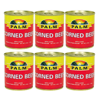 Palm Corned Beef with Juices 7.25oz (6 Pack)