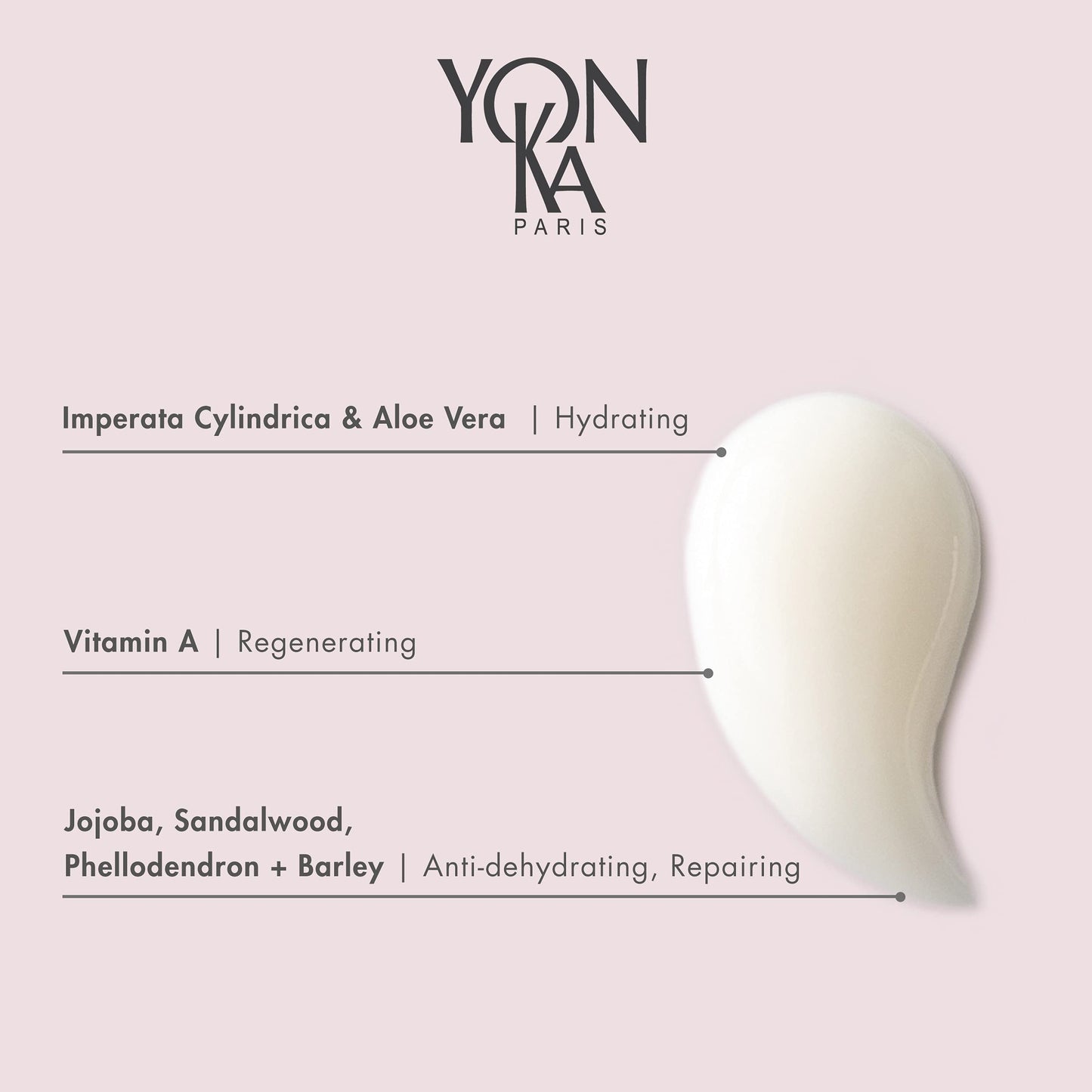 Yonka Hydra No. 1 Masque | Hydrating Face Mask with Vitamin C and Aloe Vera | Overnight Anti-Aging Treatment | For Normal to Dry Skin | Paraben-Free | 1.80 oz