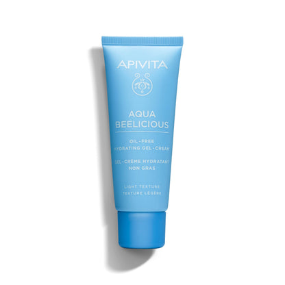 APIVITA Aqua Beelicious Face Gel-Cream | Oil-Free Hydrating Gel-Cream with Honey, Hyaluronic Acid & Flowers, 40 mL / 1.35 oz