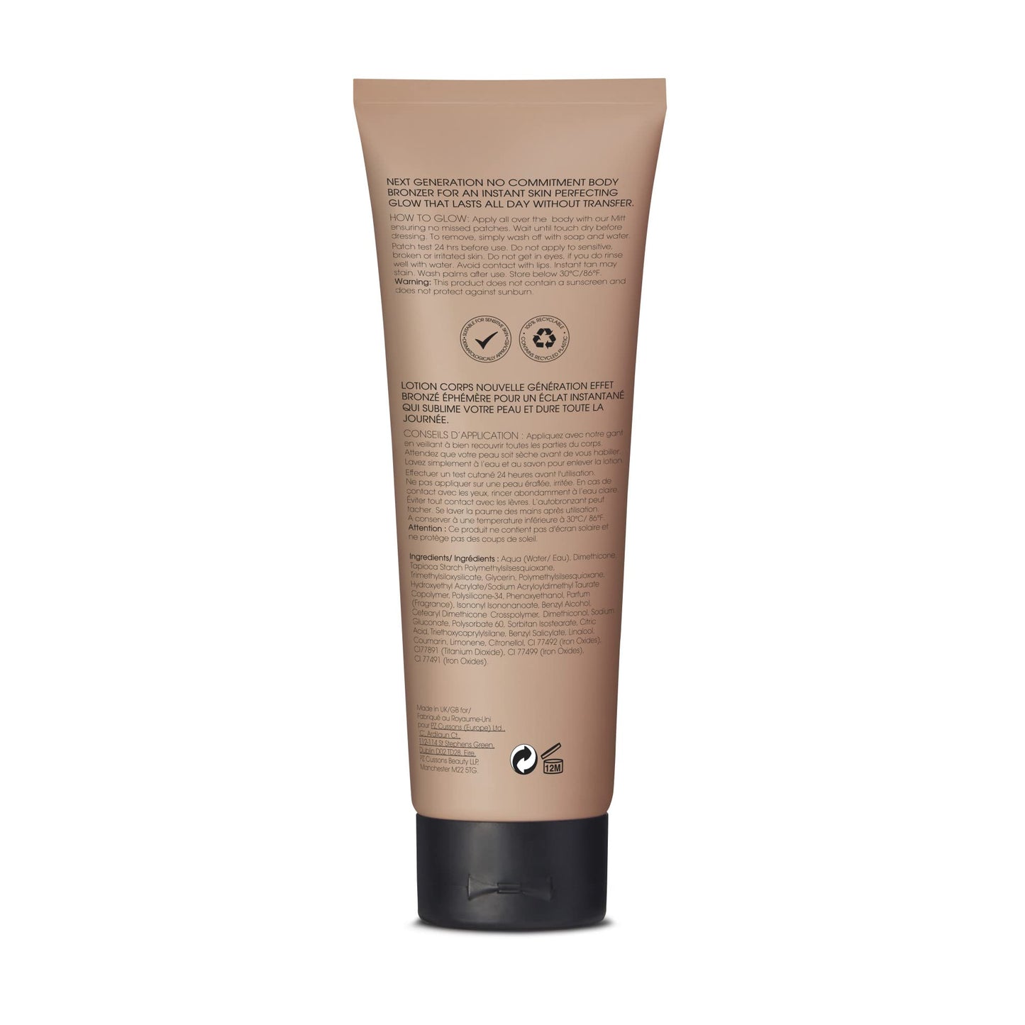 St.Tropez Instant Glow Face & Body Bronzer Makeup, Smudge-Proof, Vegan, Natural & Cruelty Free
