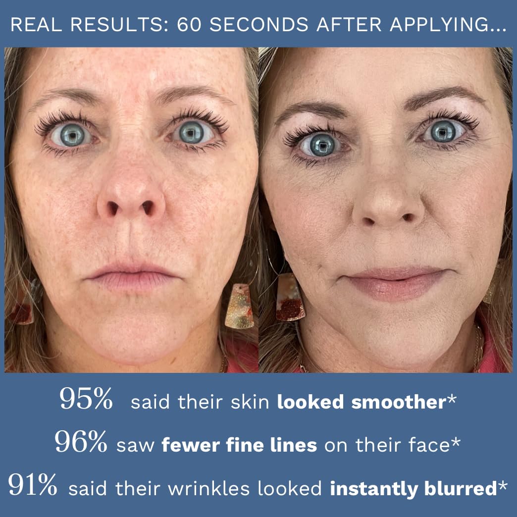 City Beauty Line-Blurring Wrinkle Filler – Spot Solution for Wrinkles & Fine Lines – Smooth, Firm & Hydrated Skin for Face & Neck – Clean Formula with Peptides & Diamond Powder