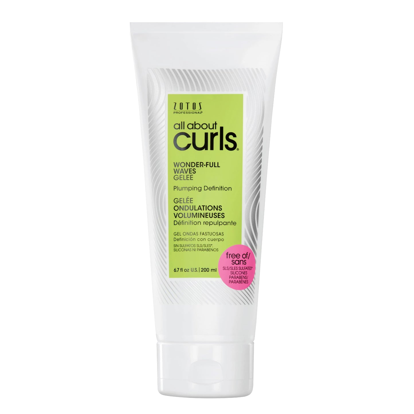 ALL ABOUT CURLS Wonder-Full Waves Gelee | Plumping Definition | Define, Moisturize, De-Frizz | All Curly Hair Types