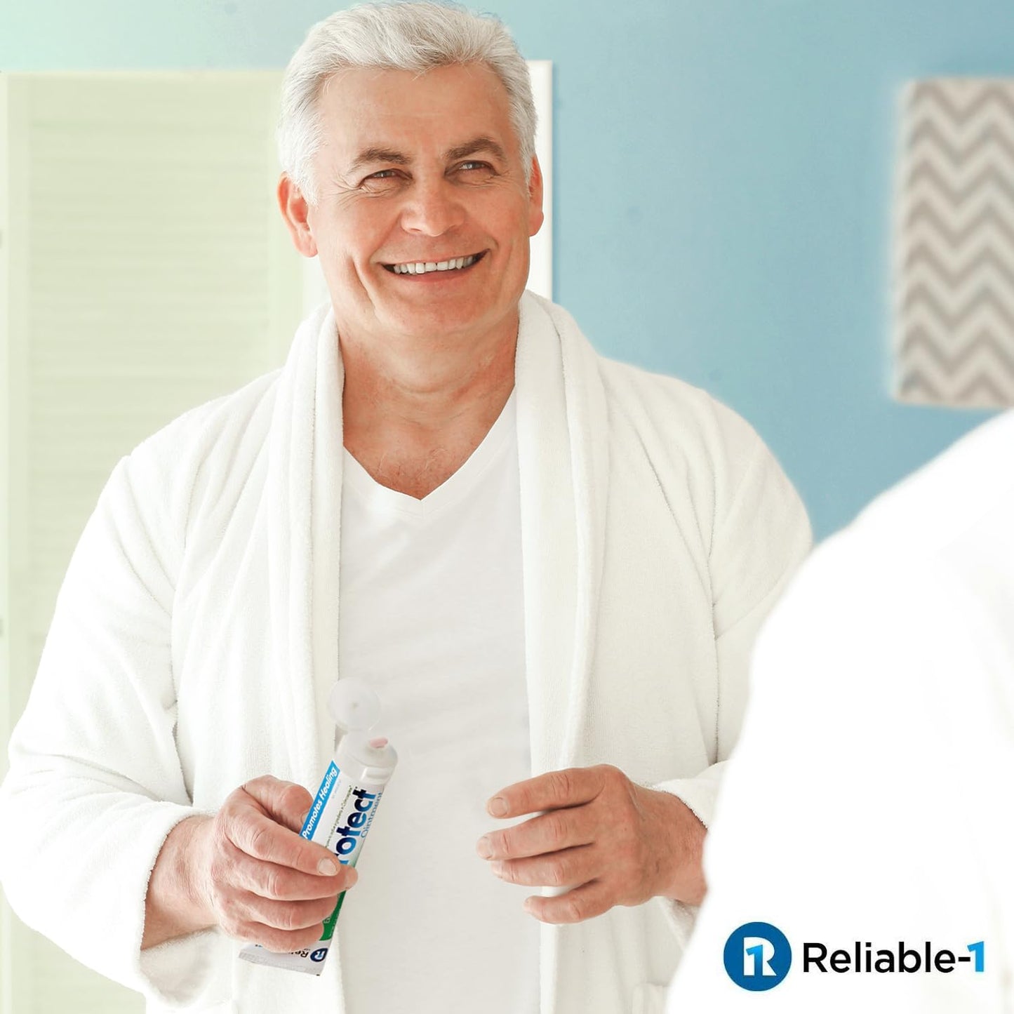 CalProtect Anti-Rash Moisturizing Ointment (4oz Tube) Reliable-1 Laboratories Adult Diaper Incontinence - Skin Barrier Soothing Repair And Relief For Men & Women