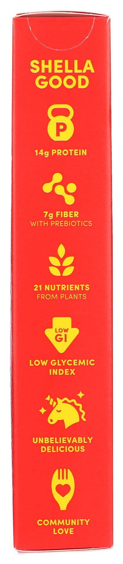 Goodles Shella Good Aged White Cheddar and Shells Pasta - Nutrient Packed with Real Cheese, Fiber, Protein, Prebiotics, Plants, & Vegetables | Non-GMO, Organic Ingredients
