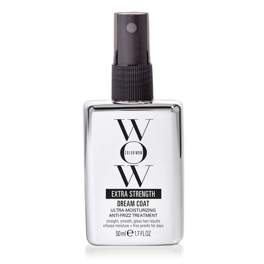 COLOR WOW Dream Coat Anti-Humidity Treatment Spray – Anti-Frizz Hair Smoothing Spray with Built-in Heat Protectant, Award-Winning Leave In Treatment for Glassy Smooth, Shiny Styles up to 3-4 Washes