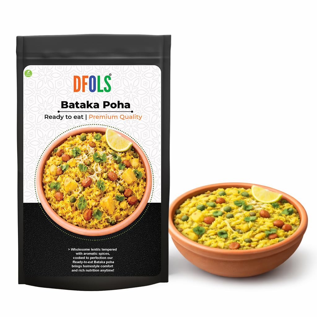 Bataka Poha Ready to Eat Flattened Rice Meal 0.33lb 5.29oz 150g バタカポハ