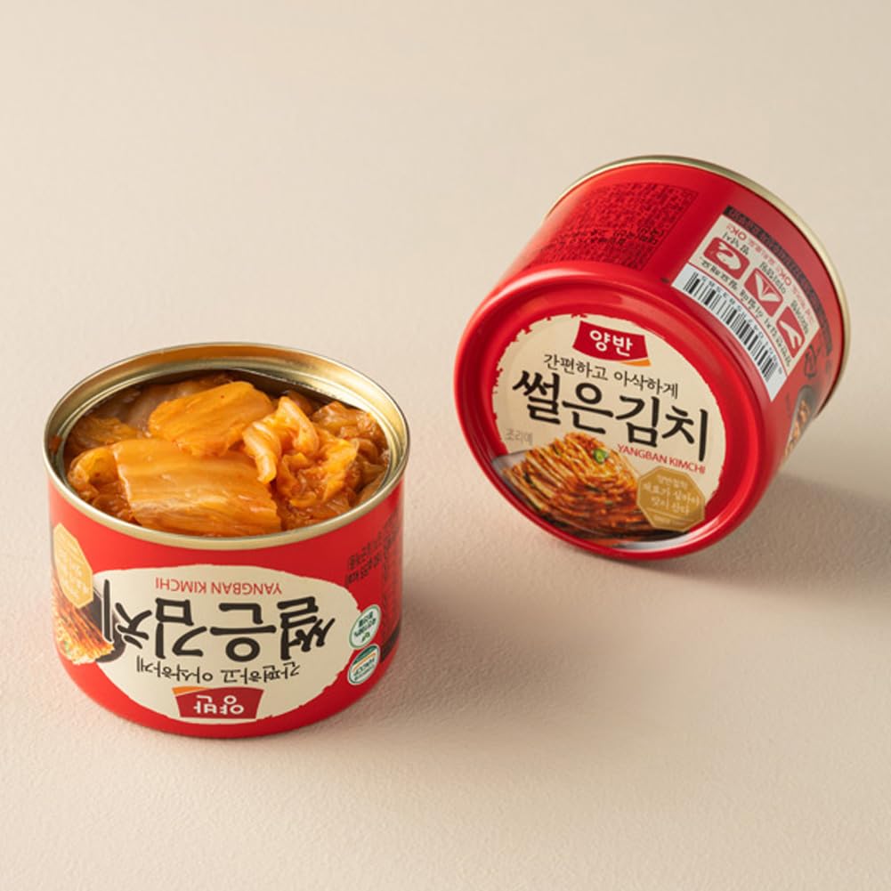 Yangban Kimchi Can Korean Kimchi (160g x 4ea)