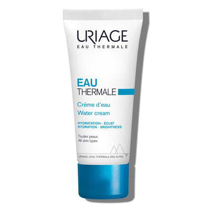 Uriage Eau Thermale Moisturizing Face Cream With Hyaluronic Acid, 24H Hydration, Brightness & Softness, Fresh & Light Face Moisturizer, Lovely Floral Scent, Non-Comedogenic