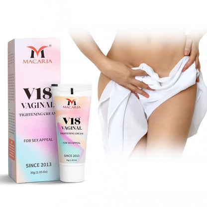 MACARIA V18 virgin again vaginal yoni Pussy tightening Shrink Cream Gel smell & taste for Girls