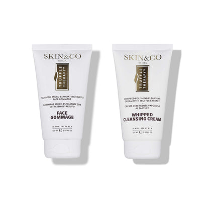 SKIN&CO Roma Truffle Whipped Cleansing Cream & Face Gommage Duo