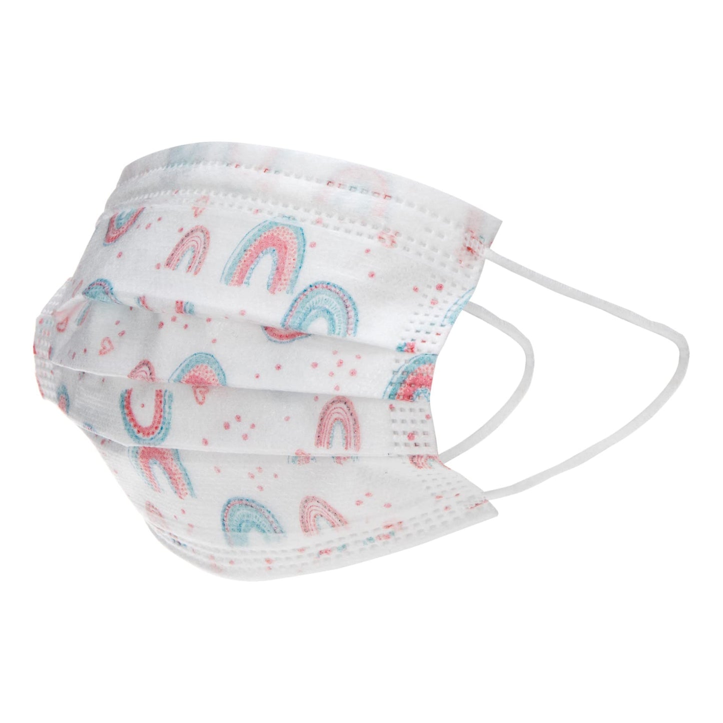 Dr. Talbot's Disposable Kid’s Face Mask for Personal Health by Nuby, 10 Pack, Girl, 6-12 years, Print and Packaging May Vary