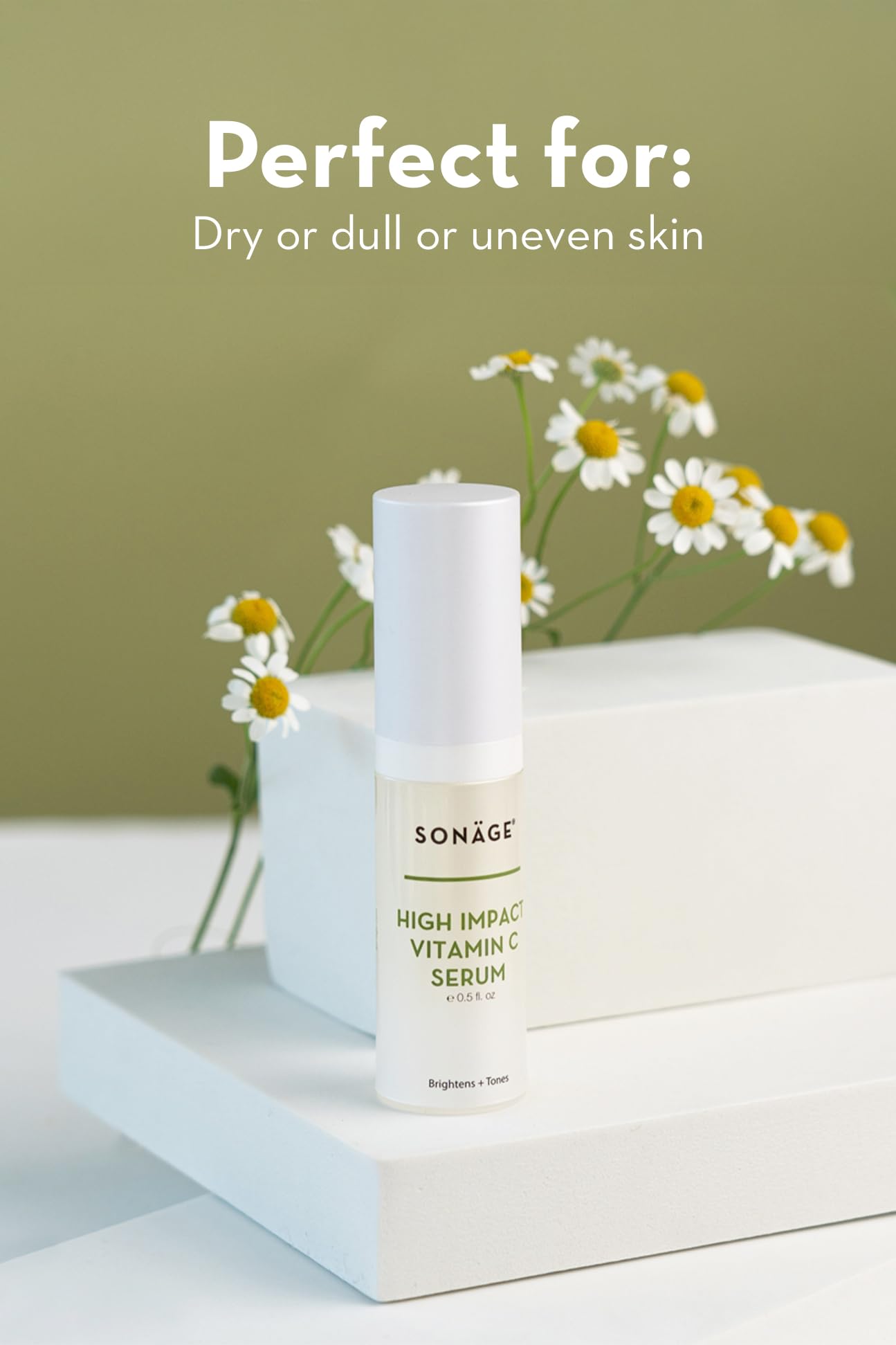 Sonage High Impact Vitamin C Serum:With Hyaluronic Acid | Hydrates & Fades Appearance Of Dark Spots