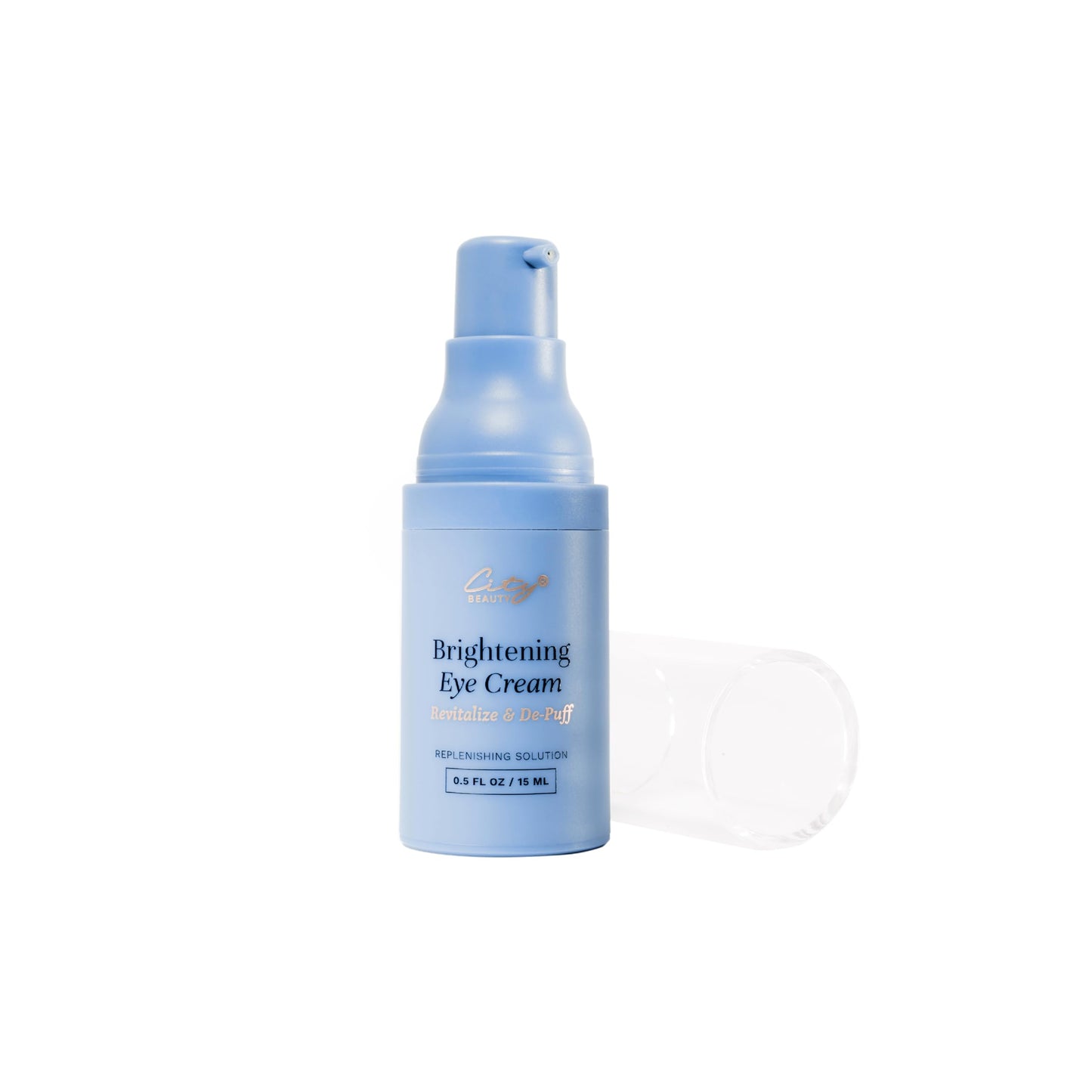 City Beauty Brightening Eye Cream for Under Eye Dark Circles Puffiness Wrinkles - Anti-Aging Under Eye Treatment - Reduces Bags Fine Lines - Hydrating Firming Night Eye Cream For Women 0.5 Fl Oz