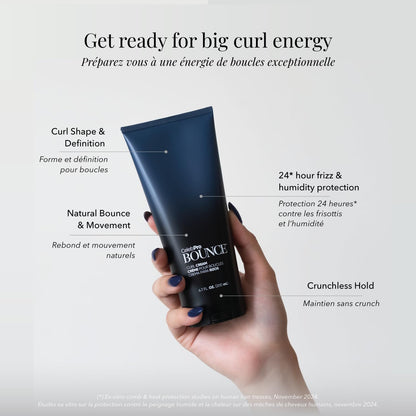 CelebPro BOUNCE Curl Cream, Hydrating Curl Cream for Defined Curly Hair, 6.7oz