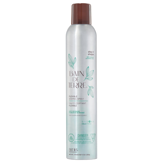 Bain de Terre Hairspray | Argan & Monoi Oils | 9 Fl Oz