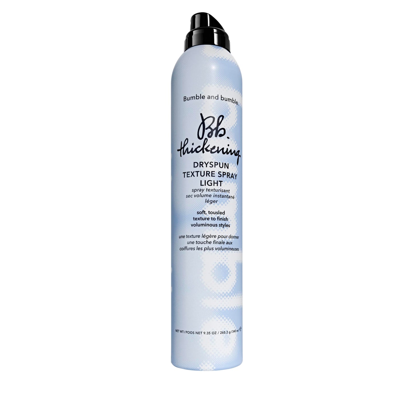 Bumble and bumble. Thickening Dryspun Texture Spray Light | Dry Texture Spray | Adds Airy Dimension and Light Hold | For Medium to Thick Straight to Curly Hair Types