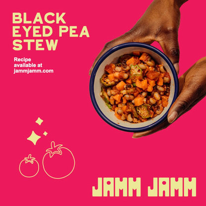Jamm Jamm West African Tomato Sauce, Smoky, Bold African Flavors, All Natural Ingredients, 24 oz (2 Pack)