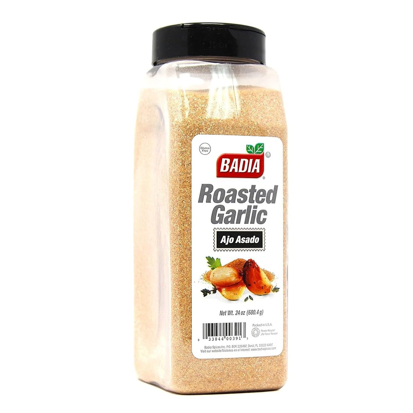 Badia Roasted Garlic Powder Seasoning, 24 oz - Smoky, Roasted Sweet Garlic Flavor