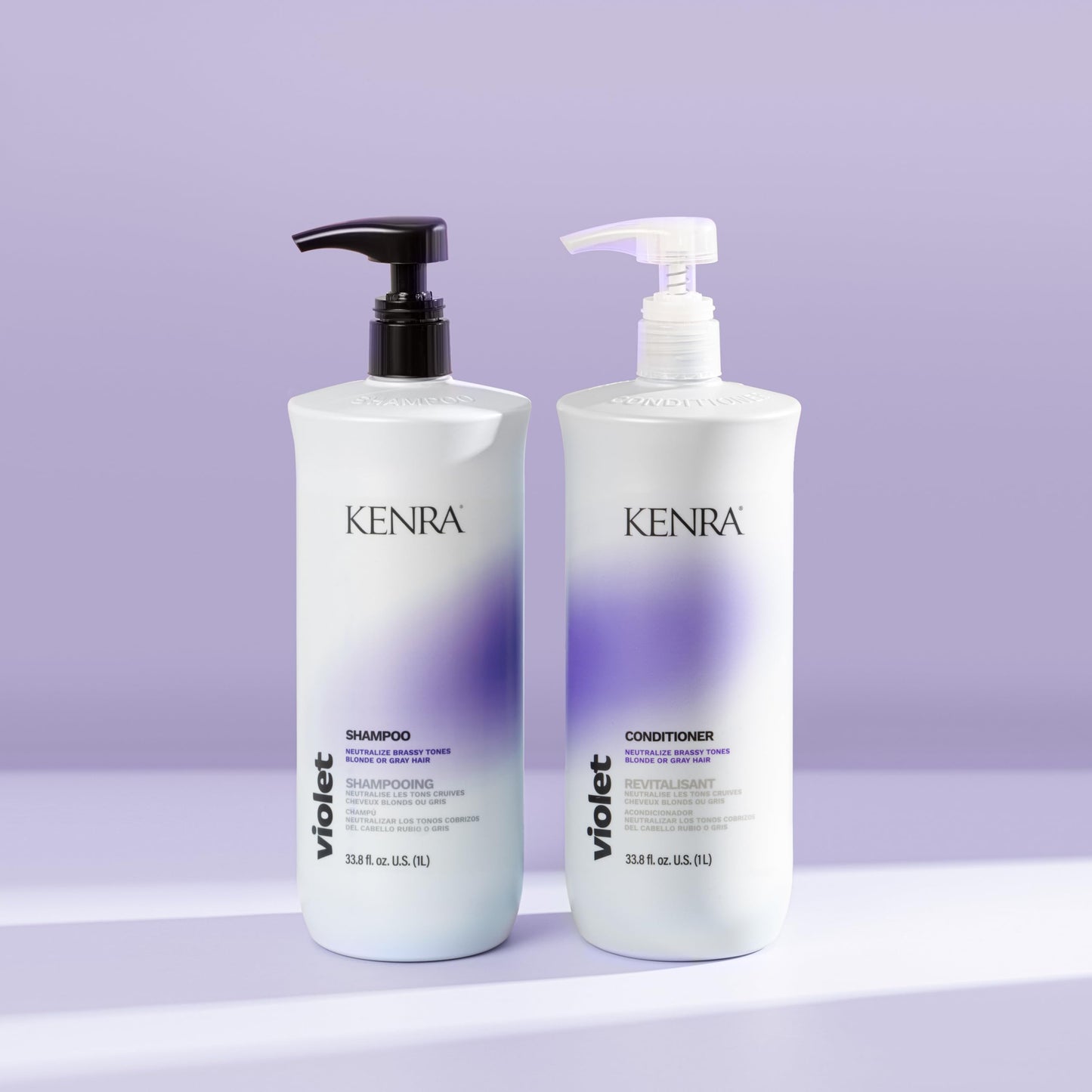 Violet Shampoo | Eliminates Brassy Tones | Purple Pigment + Deposit | Neutralizes Yellow | Moisturizes Processed Hair | Enhances Vibrancy of Blonde or Gray Hair | Color Safe