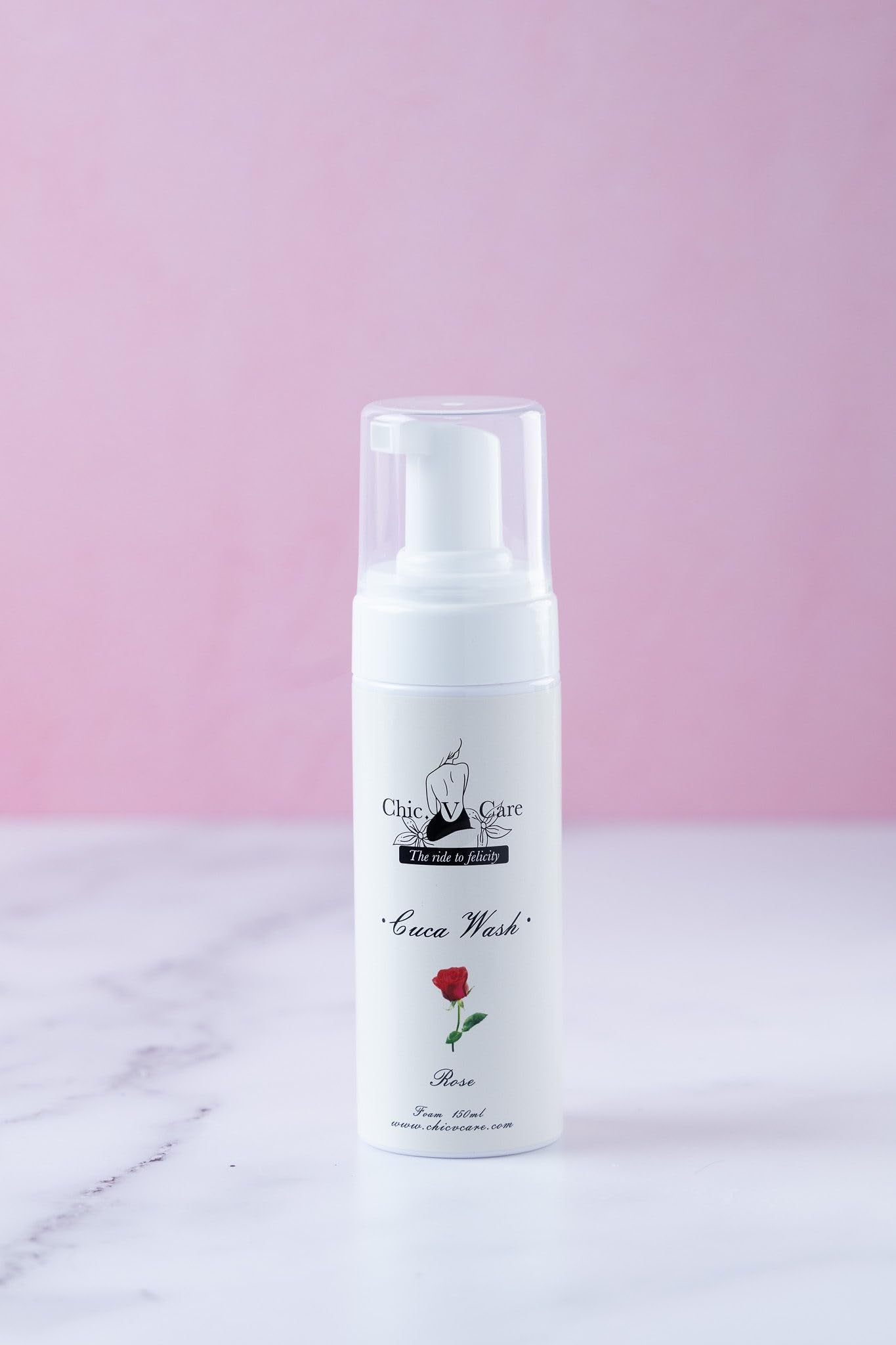 Cuca Wash Herbal pH Balanced Feminine Wash for Sensitive Skin Cuca Wash (Rose)