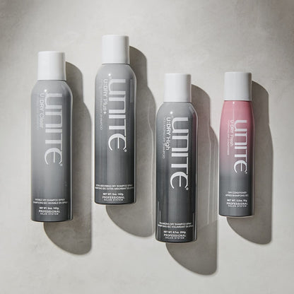 UNITE Hair – U:DRY Fresh – Waterless Dry Conditioner Spray to Restore Moisture, Soften & Smooth Between Washes – UV & Thermal Protection – 3.2 Oz