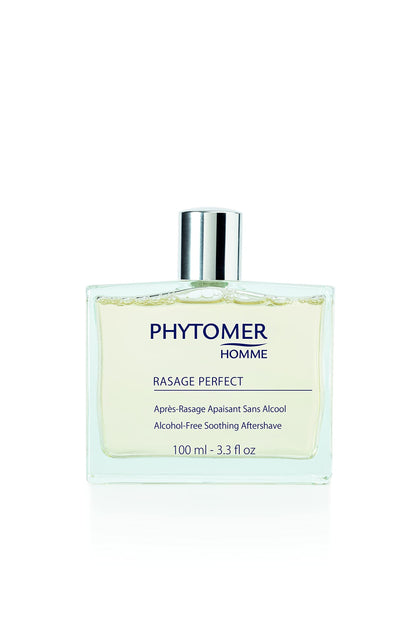 PHYTOMER Rasage Perfect Soothing Aftershave Lotion for Men | Alcohol-Free Skin Moisturizer for Face & Neck | Soothing, Refreshing, Calming Aftershave | Reduces Redness & Skin Irritation | 100 ml